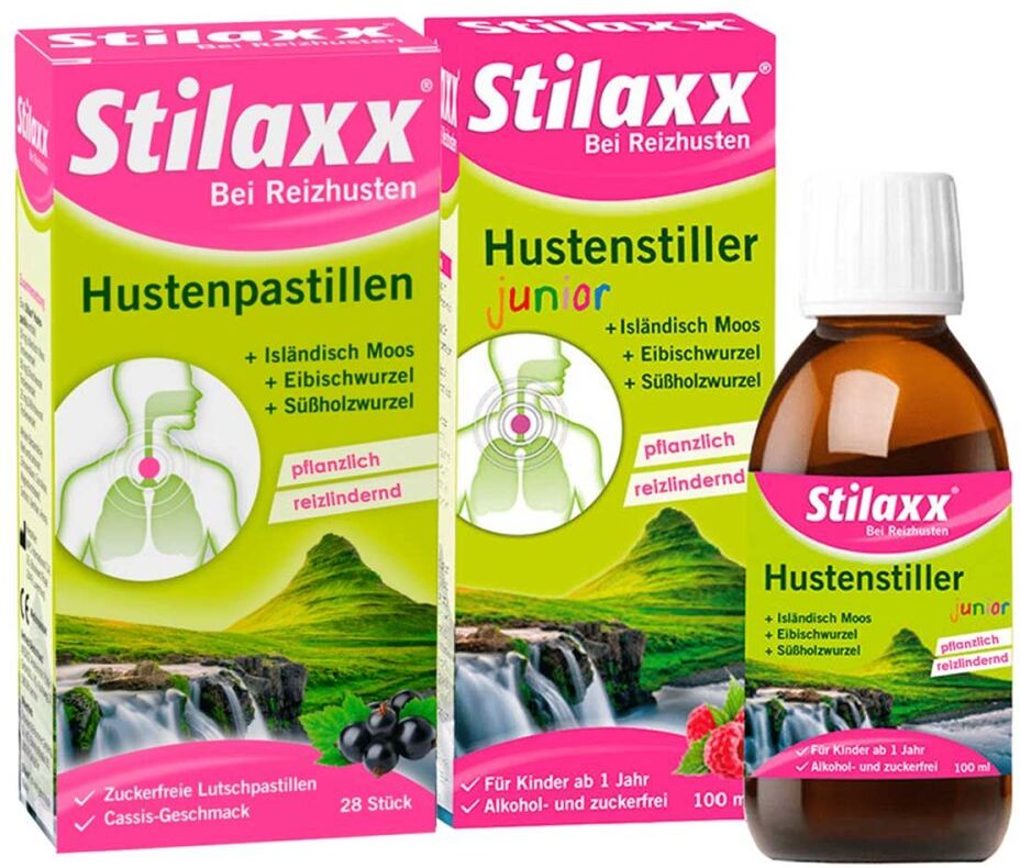 Medice Stilaxx Hustenstiller Junior & Hustenpastillen