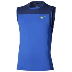 Mizuno, Herren, Sportshirt, Shadow (L), Blau