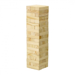 Philos Riesen-Wackelturm - Partyspiel - Kiefer - 600mm hoch 242482
