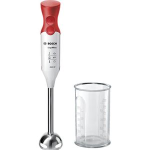 Bosch Stabmixer ErgoMixx, MSM64110, 450 Watt, 2 Geschwindigkeitsstufen, weiß, Edelstahl