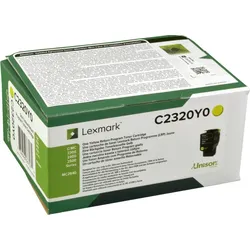 Lexmark Toner C2320Y0 yellow
