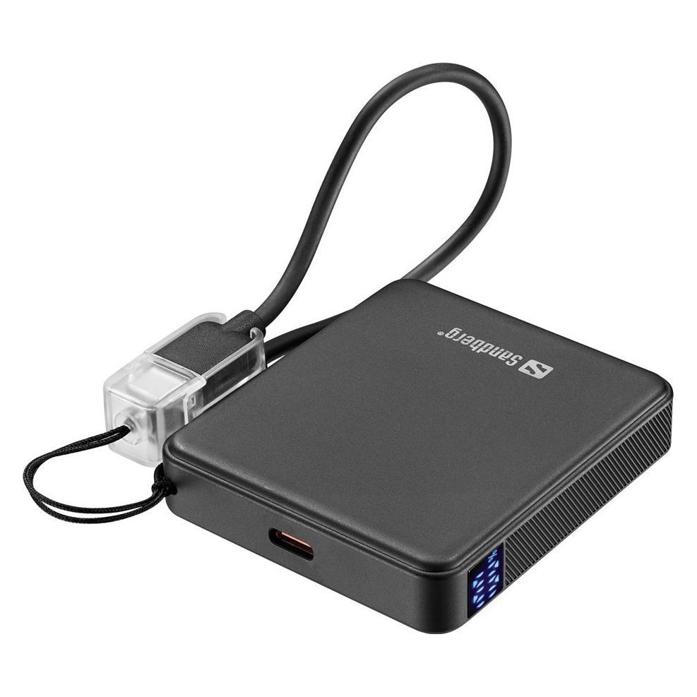 Sandberg Nano Powerbank 5000 PD20W (5000 mAh, 20 W, 19.25 Wh) (421-33)