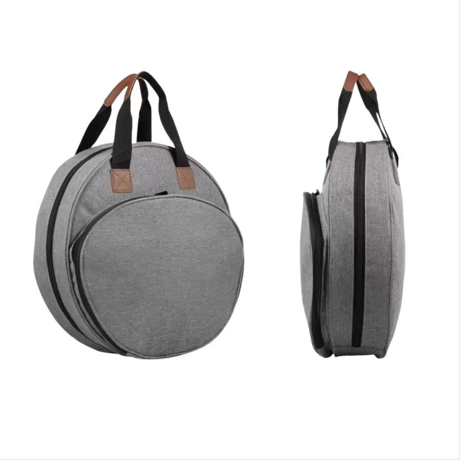 INF Stickgarn-Organizer-Tasche - Tragbare Aufbewahrungstasche für Kreuzstich Grau