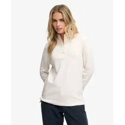 Superdry für Damen. W6012331A Polo Rugby Classic Rugby gebrochenes Weiß (L), Lässig, Baumwolle, Langarm
