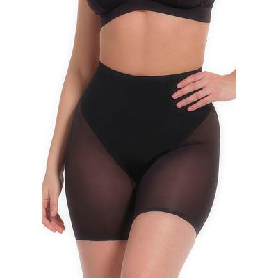 Shapinghose MAGIC BODYFASHION, Damen, Gr. XXL, schwarz, Mesh, Stoff, Obermaterial: 83% Polyamid, 17% Elasthan, unifarben, eng, Unterhosen, nahtloses Design