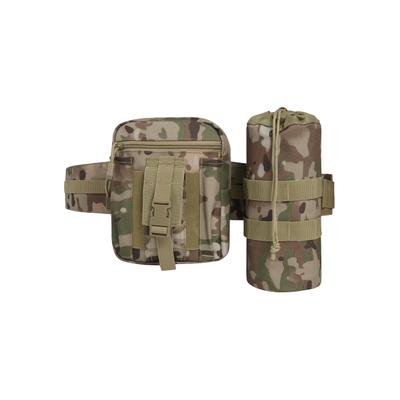 Mini Bag BRANDIT "Brandit Unisex waistbeltbag Allround", Damen, Gr. onesize, grün (tactical camo), Polyester, unifarben, Taschen