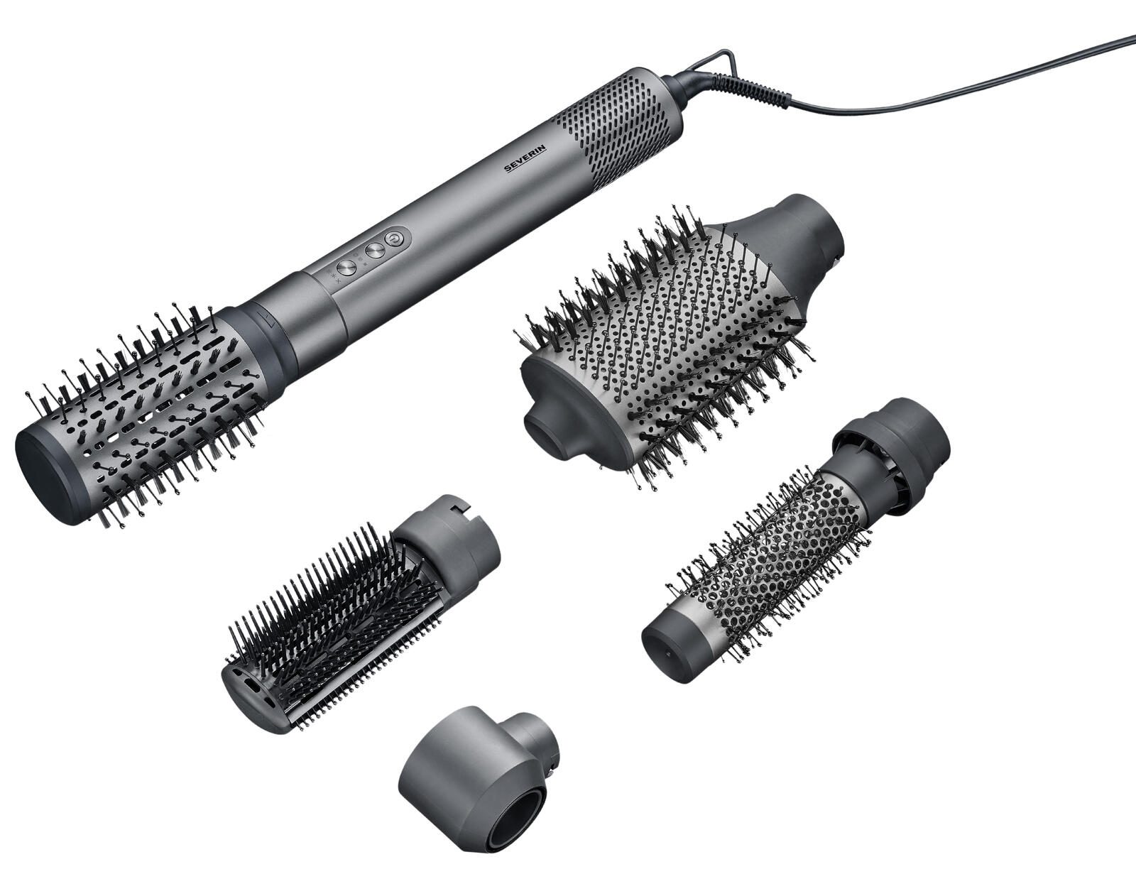 SEVERIN WL 0683 Hot-Air-Multi-Styler 5in1 Warmluftbürste 1500 W schwarz