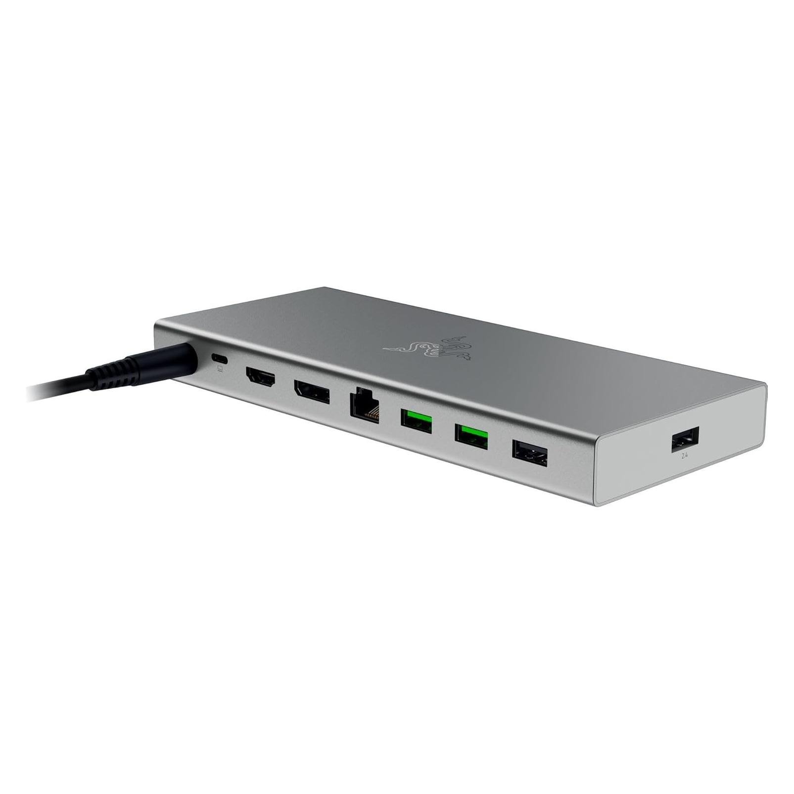Razer NB Acc Dock USB-C 4 Mercury (RC21-02280200-R3EK) (USB-C, 14 Ports) (RC21-02280200-R3EK)