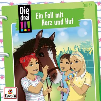 Folge 85: Ein Fall mit Herz und Huf - Anke Kell,Kirsten Vogel,Peter Nissen, Audio, 4099994612555