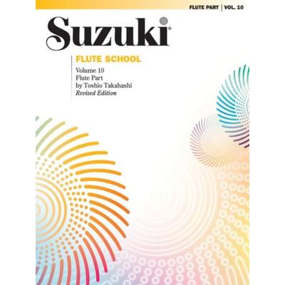 Suzuki Flute School Flute Part, Volume 10 (Revised) -