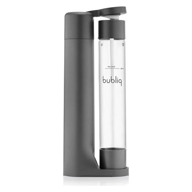 Bubliq Matte grey drink carbonator incl. gas cylin (5905954887125)