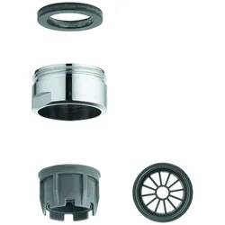 Grohe Strahlregler 46162 f. offene Warmwasserbereiter M24x1 chrom, 46162000 46162000