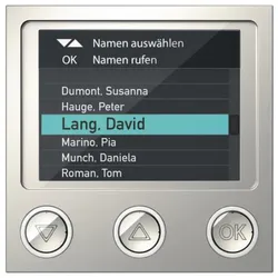 Portier Displaymodul (silber)