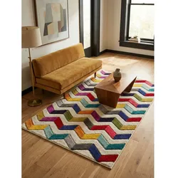 Teppich maschinengewebt Bunt 160 x 230 cm - MEON   Kadima Design