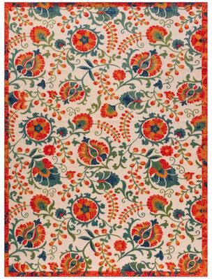 Nourison Aloha Indoor/Outdoor Floral Area Rug