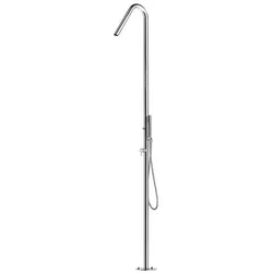 Fontealta Pooldusche TWIGGY CS40 ME,Anschluss: Montage am Boden, Beschichtung: matt schwarz