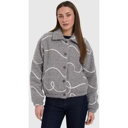 24 Colours Wool Jacke grau Gr. XS