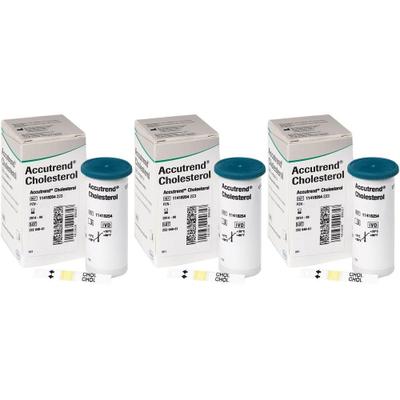 Accutrend Cholesterol Teststreifen x3 3x25 St