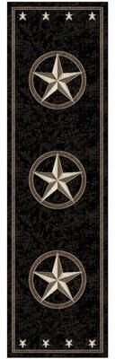 Mayberry Rugs American Destination Fort Worth Western Star Lodge Black Area Rug