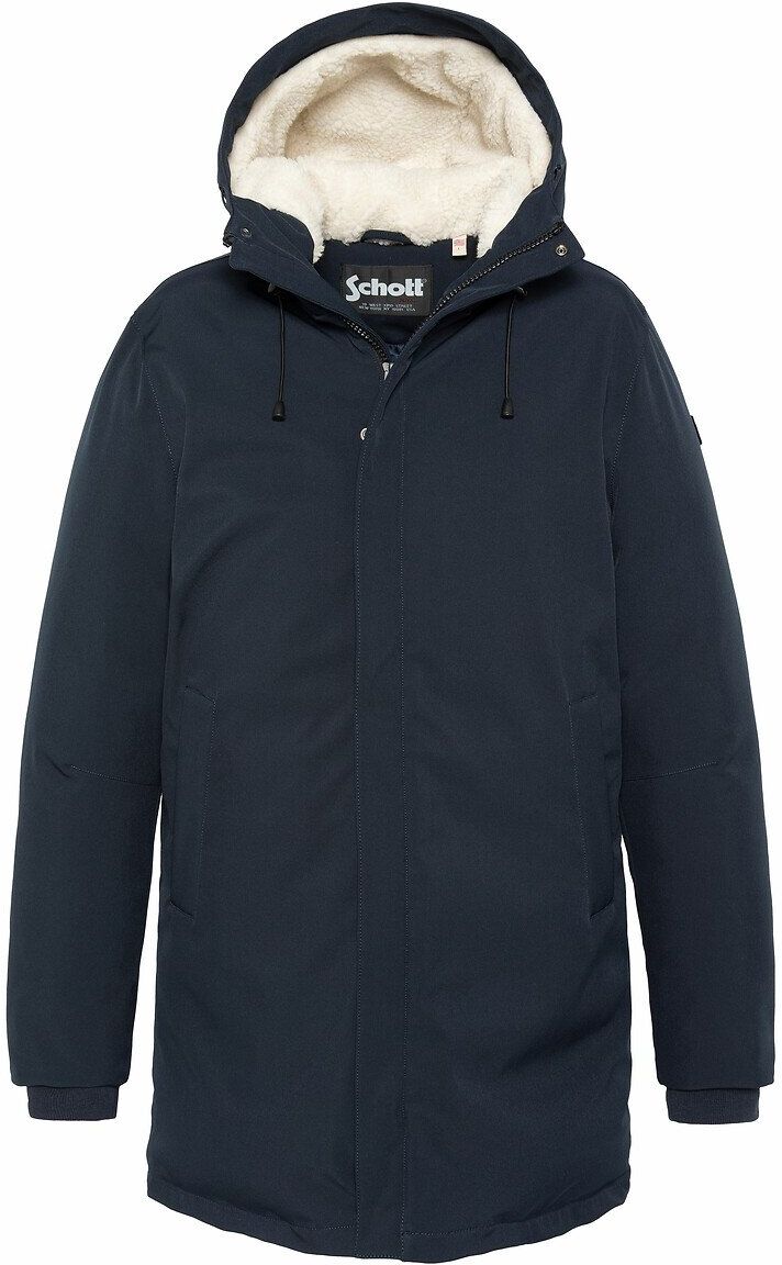 SCHOTT Manteau ELJIN doublé doudoune et capuche sherpa