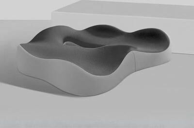 Inspired Finds Ergonomic Memory Foam Seat Cushion For Office Chair Car And Home Support grey