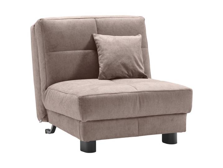 Carryhome Schlafsessel, Greige, Metall, 85x85x100 cm, Made in Germany, Liegefunktion, Wohnzimmer, Sessel, Schlafsessel