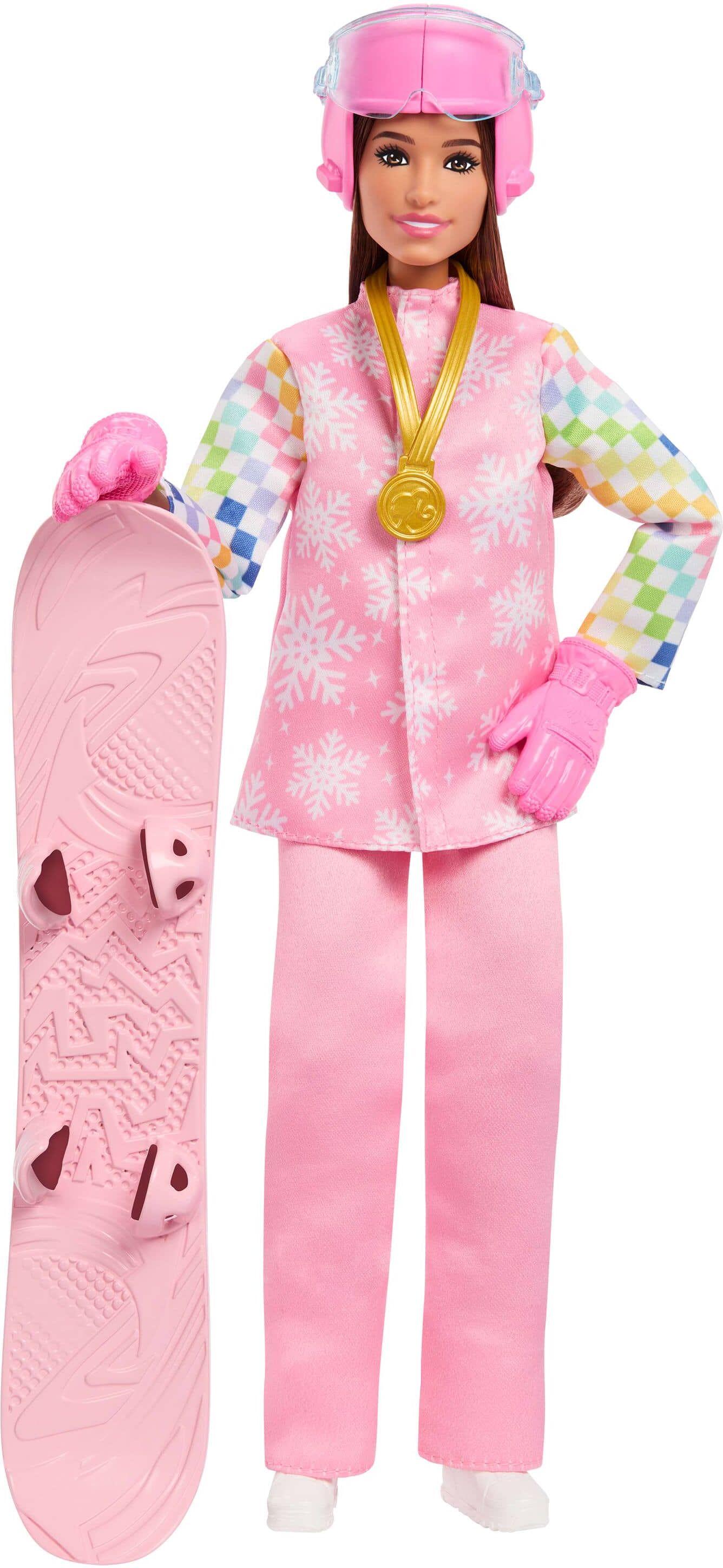 Mattel Snowboarder-Inspired Elite Street Style Barbie Doll Playset With Accessories Pack for Kids
