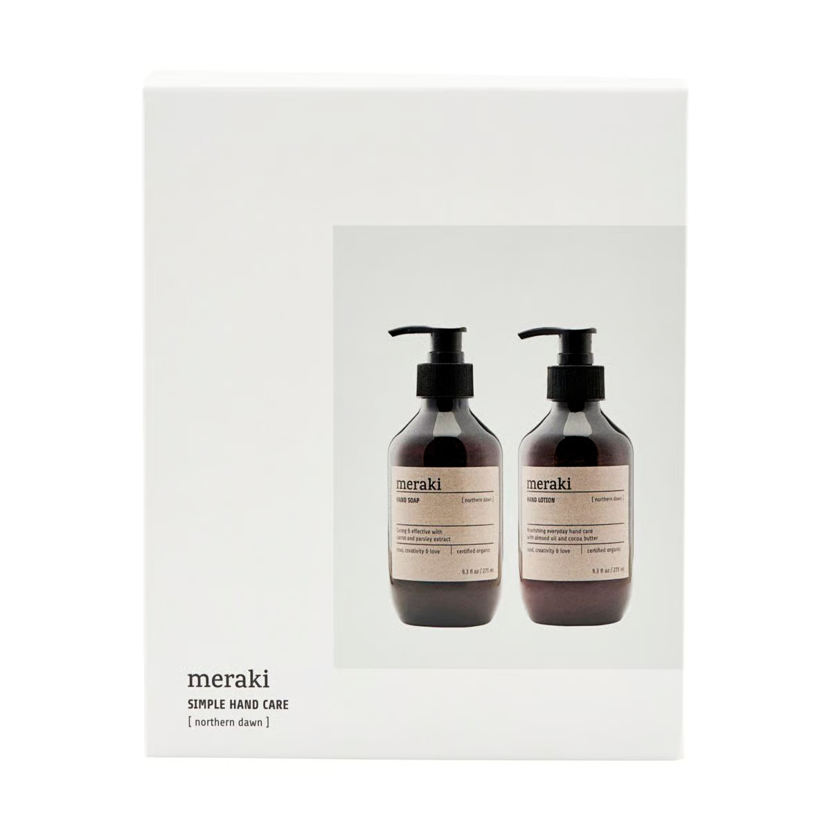 Meraki Geschenkset Handzeep en Handlotion Northern Dawn