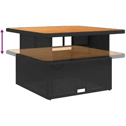vidaXL, Gartentisch + Balkontisch, Dabeles (Bank + Tisch) (110 x 110 x 71 cm)