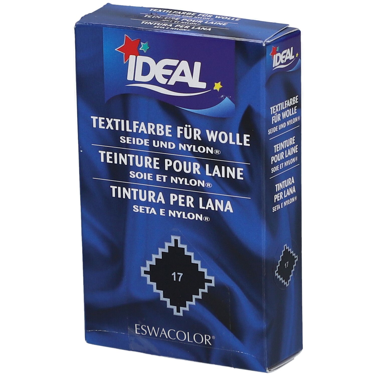 Ideal Wolle Color Plv No17 schwarz 30 g Puder