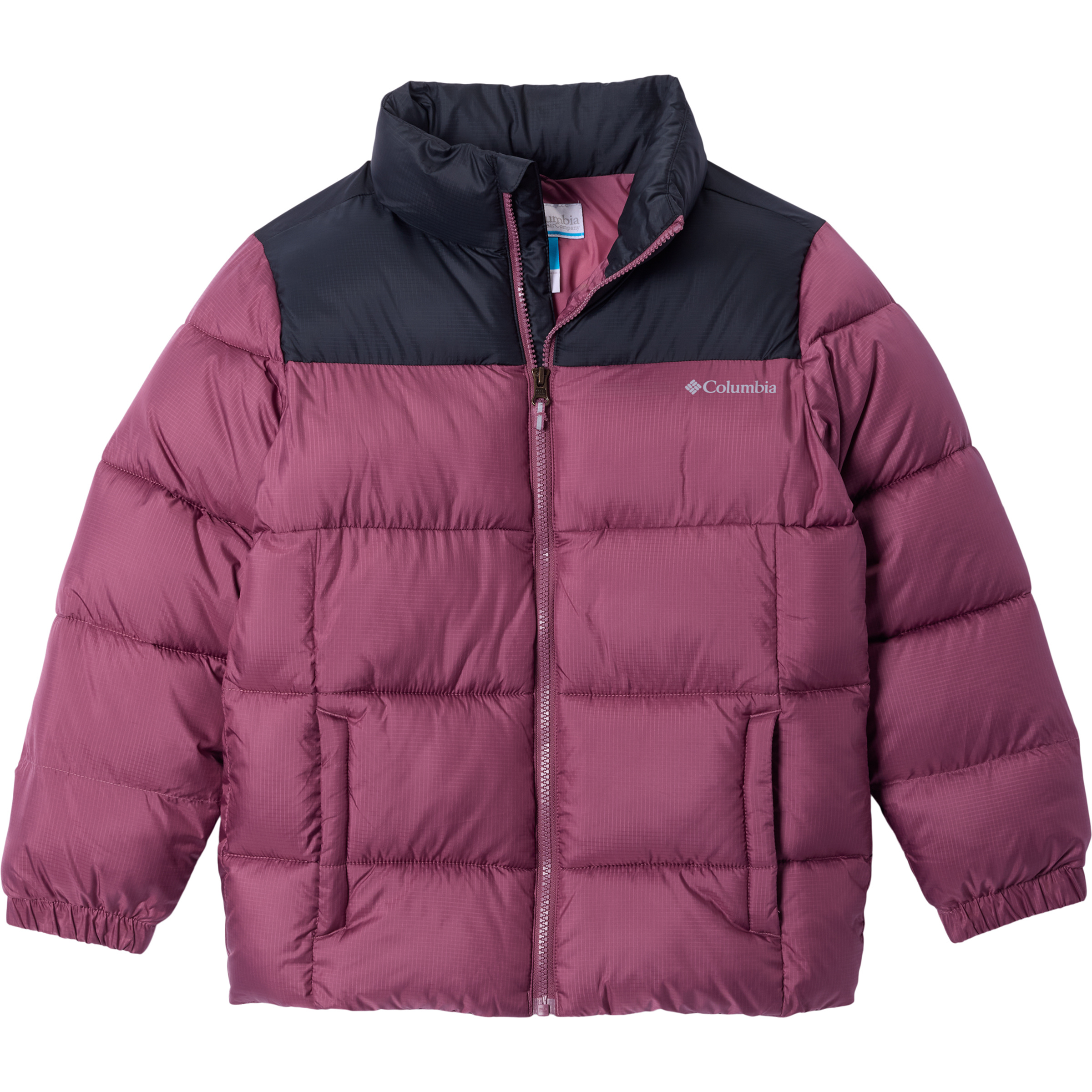 Columbia Puffect II Kinder Isolationsjacke lila Größe 168 Trekking Windabweisend Wasserabweisend