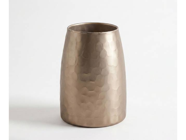 Vase Facetta l19 x P19 x H25 cm Verre Opal Fait main