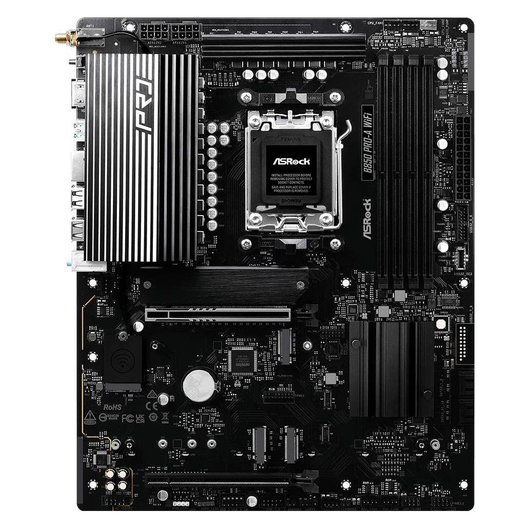 AsRock B850 Pro-A WiFi (AM5, AMD B850, ATX) (90-MXBQN0-A0UAYZ)