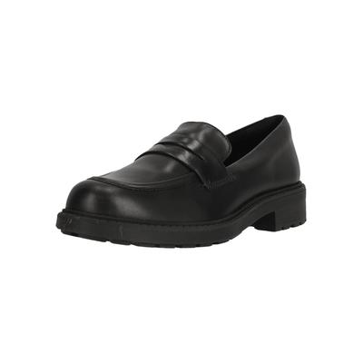 Schnürschuh CLARKS "Orinoco2 Penny", Damen, Gr. 37, schwarz, Leder, Schuhe Schnürschuh, mit weichem Cushion Plus-Fußbett