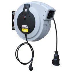 ELMAG Automatischer Kabelaufroller, Serie ROLL ELECTRIC, 230 Volt - 42179