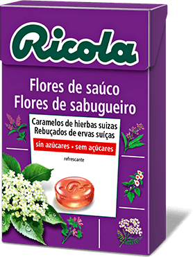 Ricola Caramelo Flor Saúco Caja Sin Azúcar