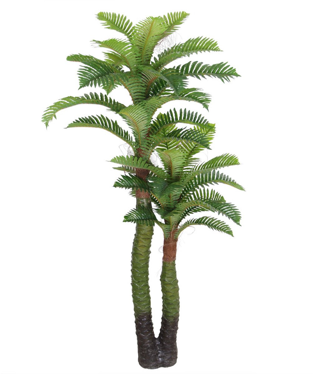 DECOVEGO Kunstmatige Royal Palm Boom voor Binnendecoratie, 140 cm