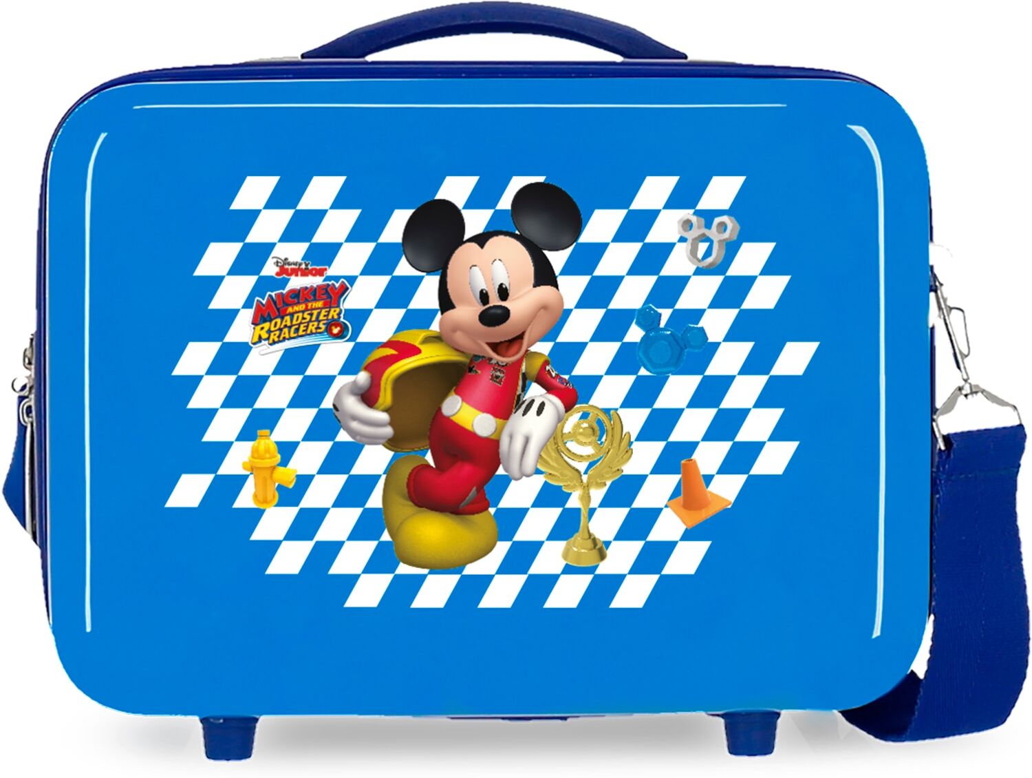 Disney Neceser infantil ABS Good Mood Mickey con capacidad de 9L. Azul