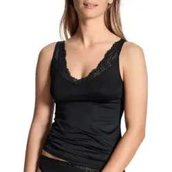 Calida Sensual Secrets Tank Top Schwarz Small Damen