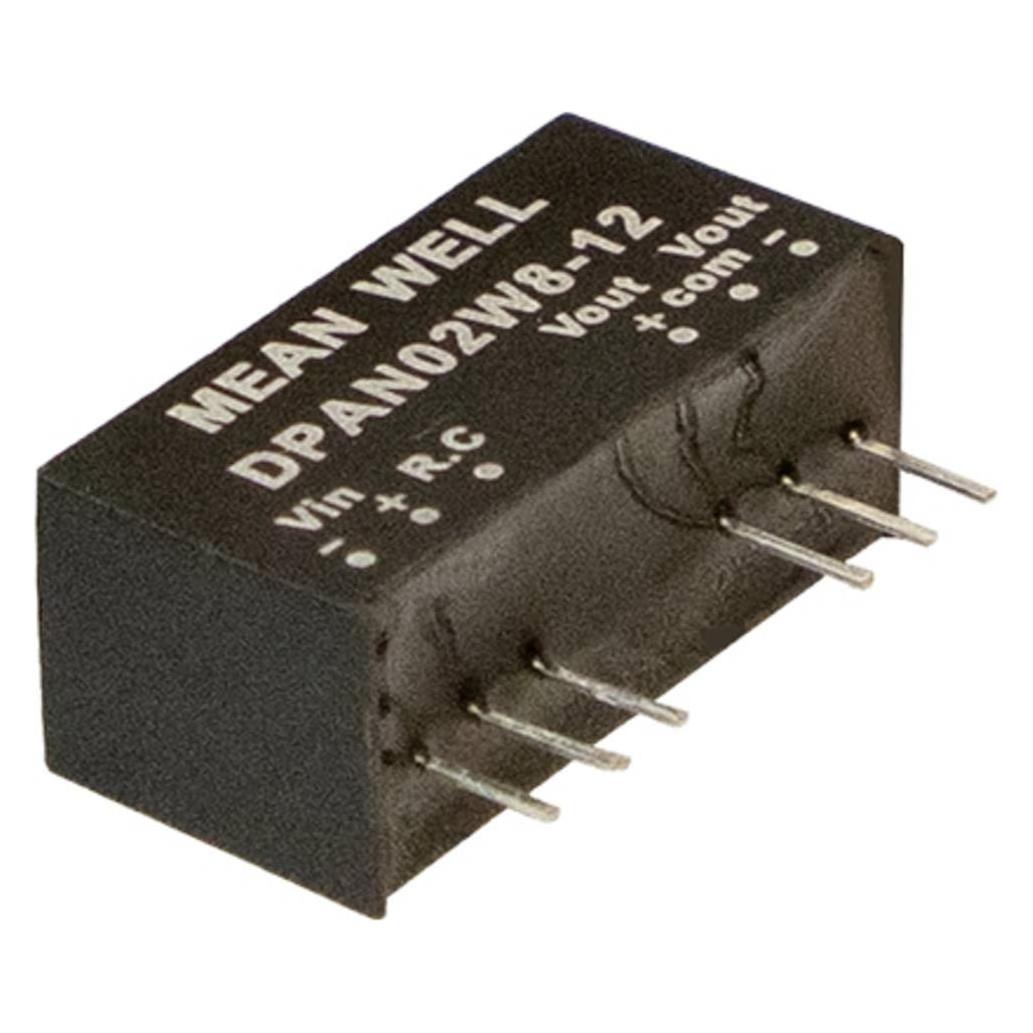 MeanWell MEAN WELL DPAN02W8-12 DC/DC-Wandler 0.083 A Inhalt 1 St. (DPAN02W8-12)