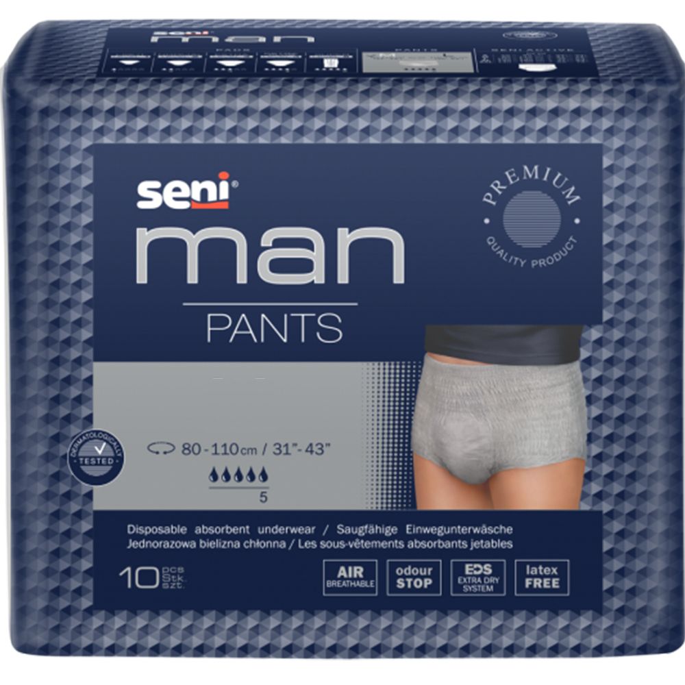 Seni Man Inkontinenzpants L 10 St Beutel