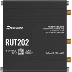 Teltonika RUT202 (EU) 4G/WiFI LTE, Router, Schwarz