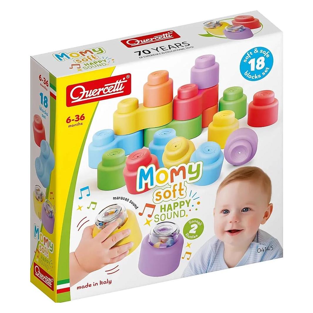 Quercetti Momy Soft Happy Sound - 18 Stück (04145)