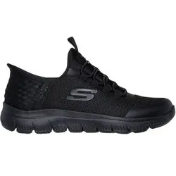 SKECHERS Kinder Slipper Ki SLIP-INS SNEAKER W AIR-COOLED MEMOR, Größe 32 in Schwarz Schwarz