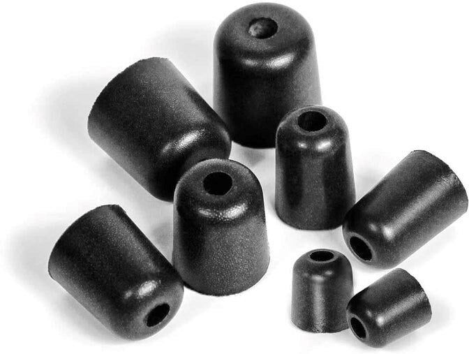 ISOtunes Ørepropper (M) til ISOtunes In-Ear Headset - 5 Par - Sort
