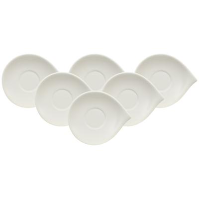 Villeroy & Boch Flow Mokka-/Espressountertasse 14 x 12 cm 6er Set
