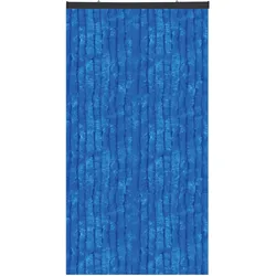 Bestlivings Flauschvorhang Sondergröße - Breite: 120cm - Länge: 250cm, Blau