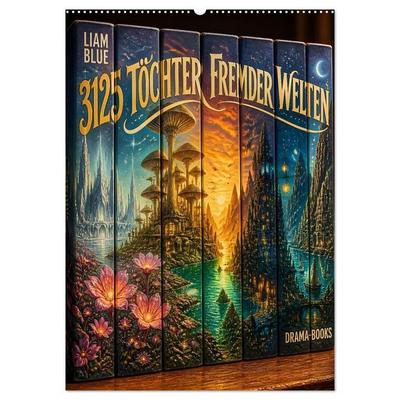 3125 - Töchter fremder Welten (Wandkalender 2027 DIN A2 hoch), CALVENDO Monatskalender