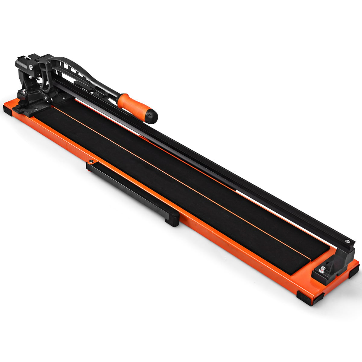 Costway Handmatige Professionele Tegelsnijder Oranje + Zwart B/D/H: 110 x 25 x 18 cm