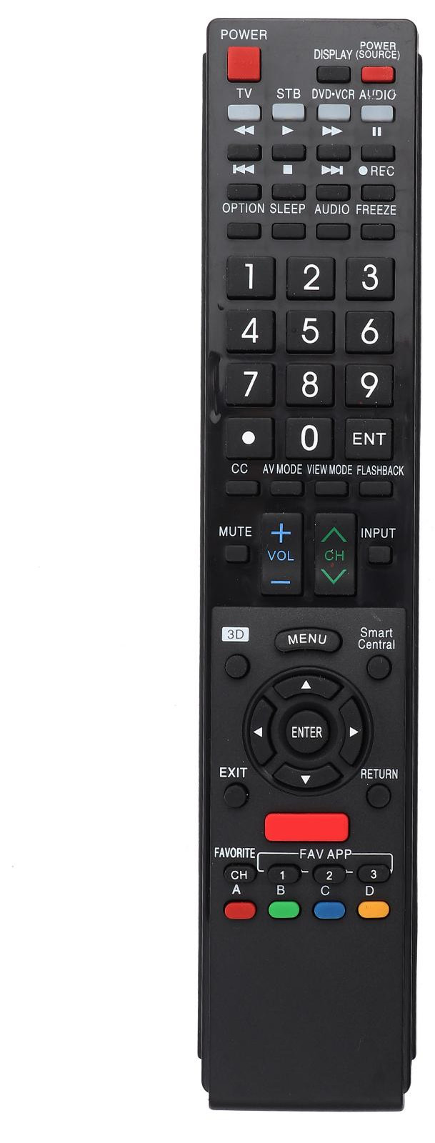 Gistuch Afstandsbediening voor Sharp televisies